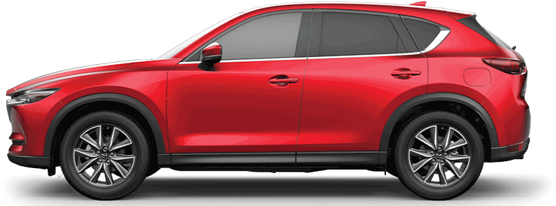 Red Crossover S U V Profile View PNG