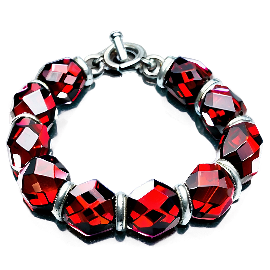 Red Crystal Bracelet Png 58 PNG