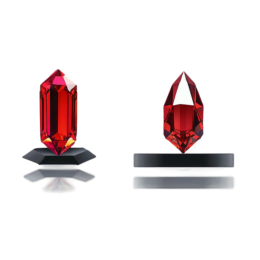 Red Crystal C PNG