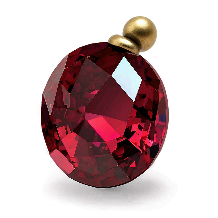 Red Crystal Charm Png 61 PNG