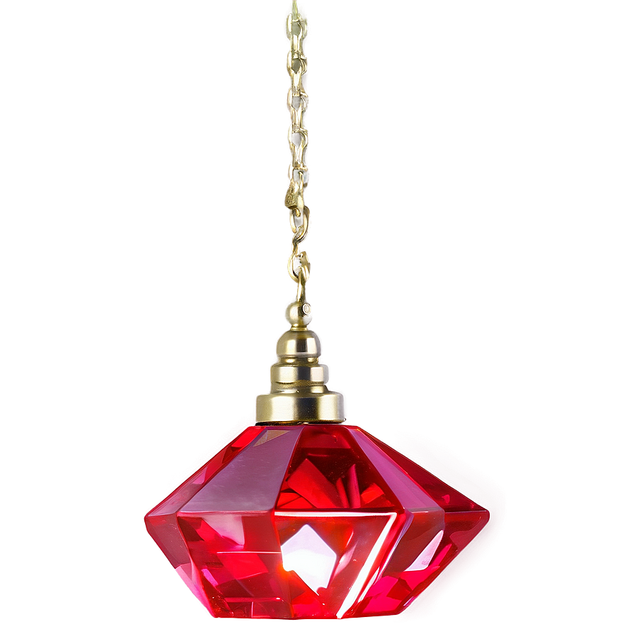 Red Crystal Lamp Png 48 PNG