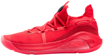 Red Curry Basketball Sneaker PNG