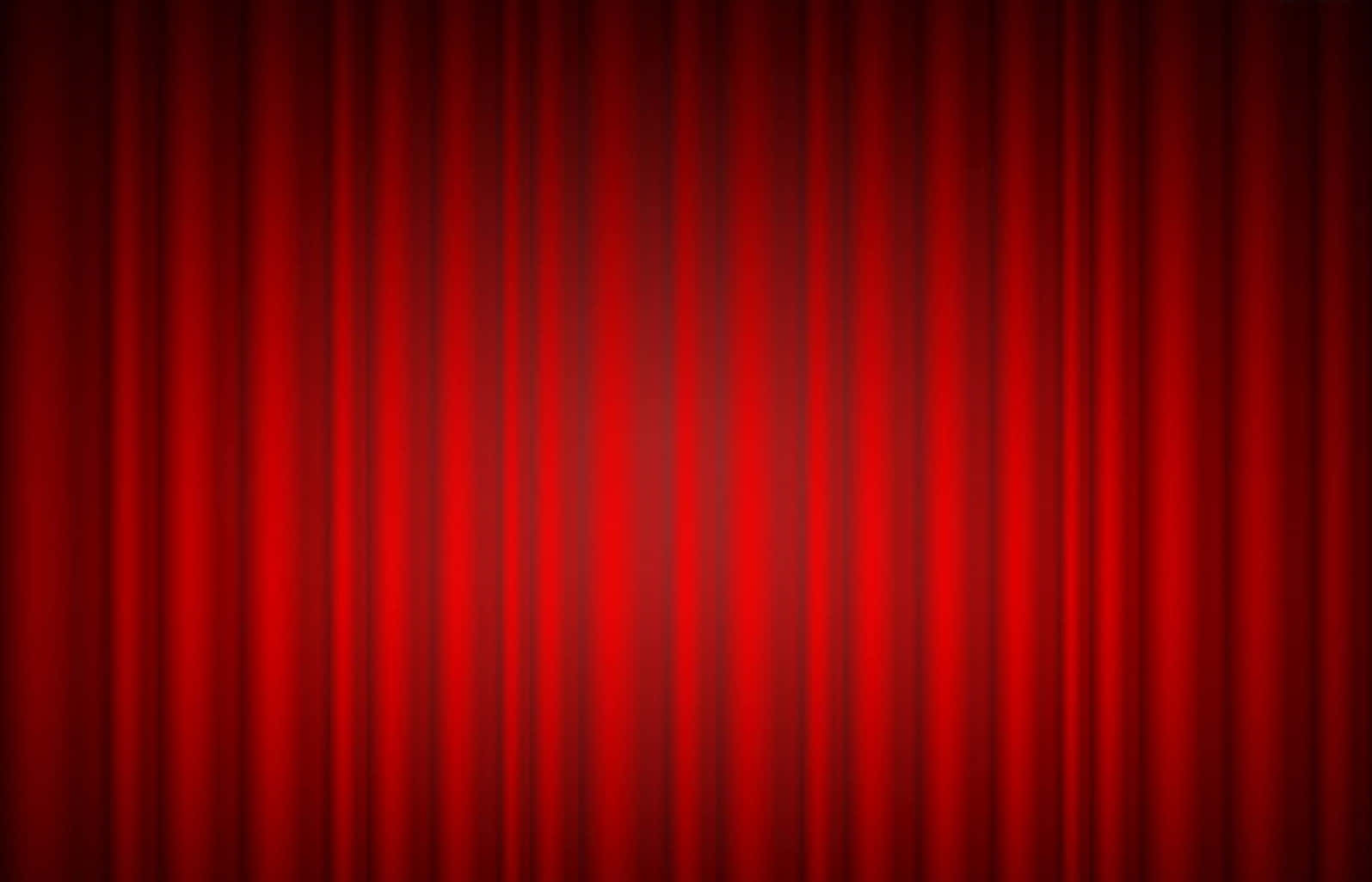 Red Curtain Background Vector