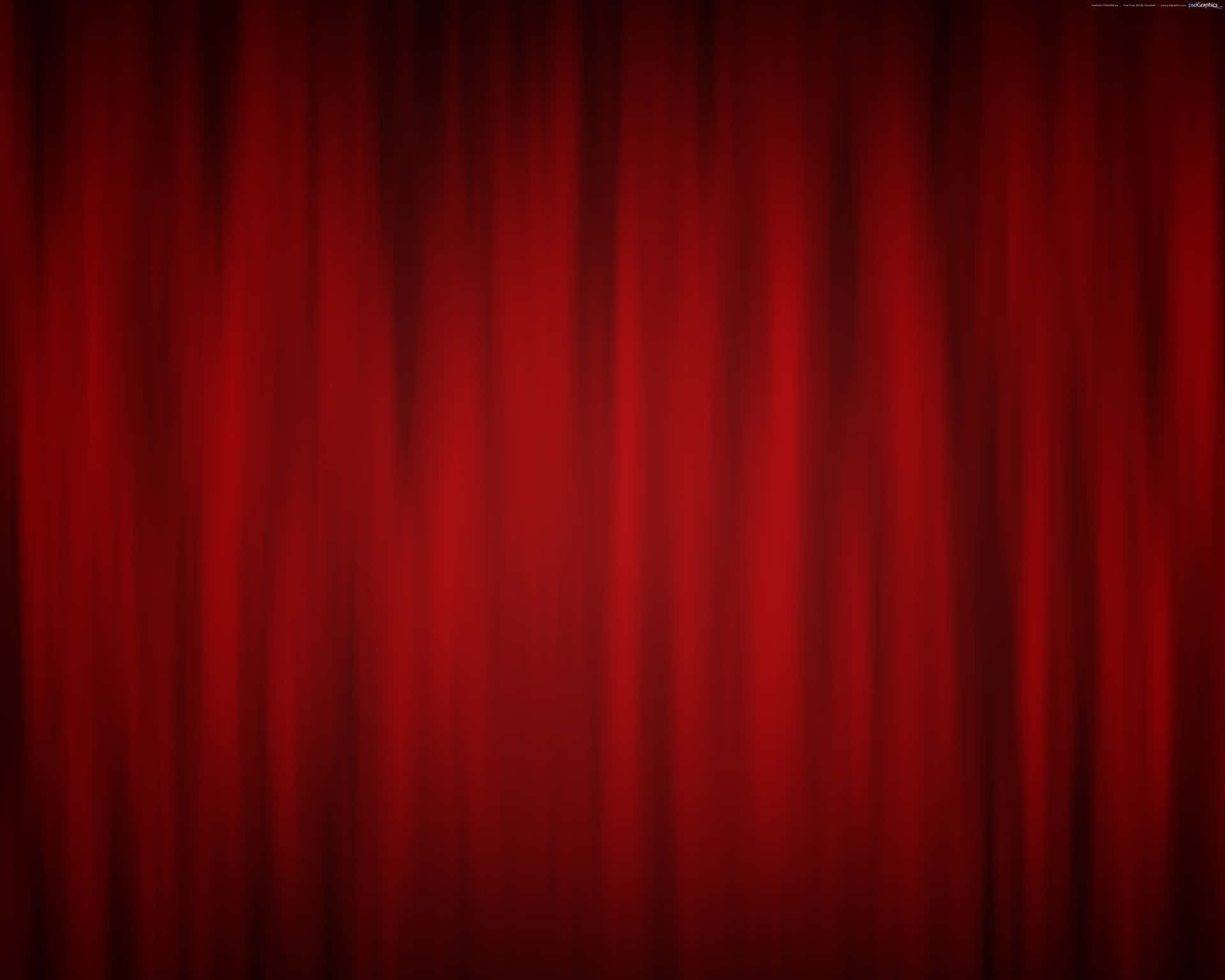 Red Curtain Wallpaper Hd