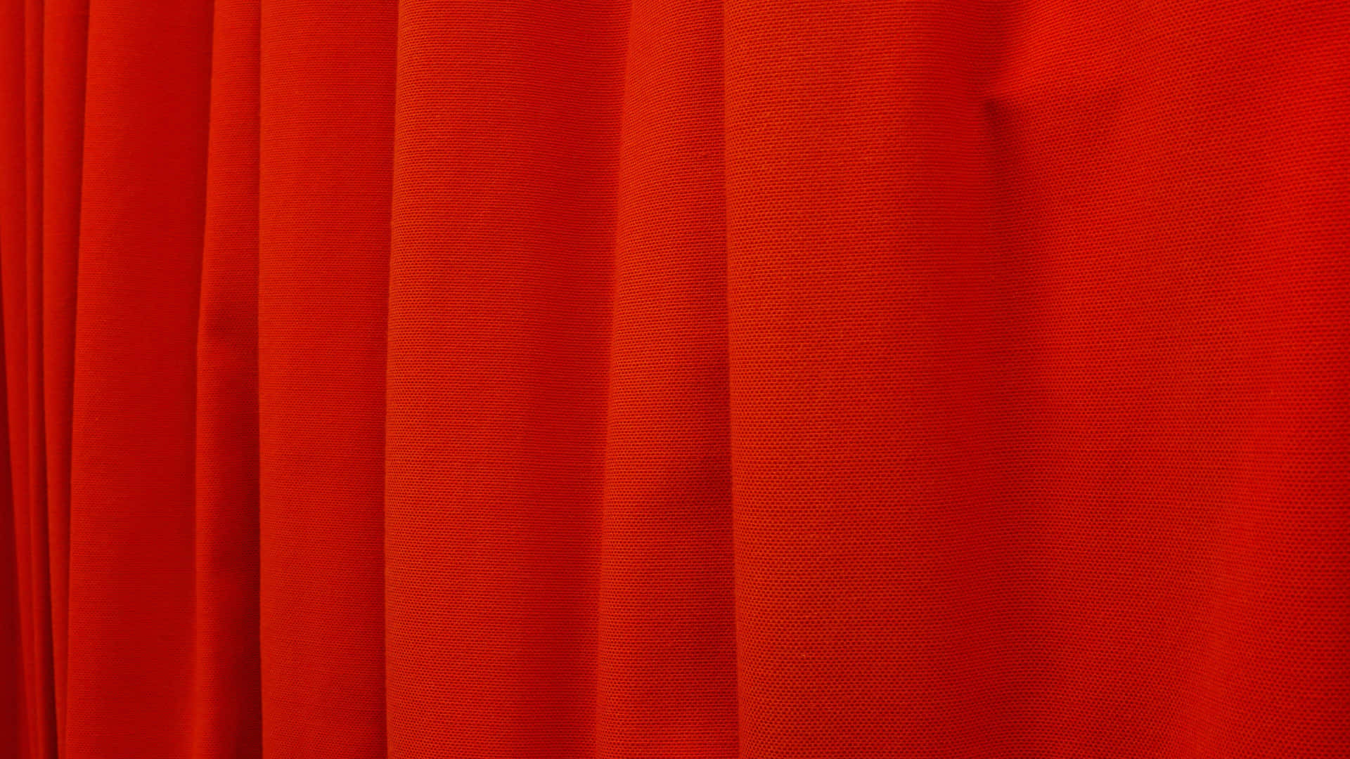 Red Curtain Fabric Texture Wallpaper