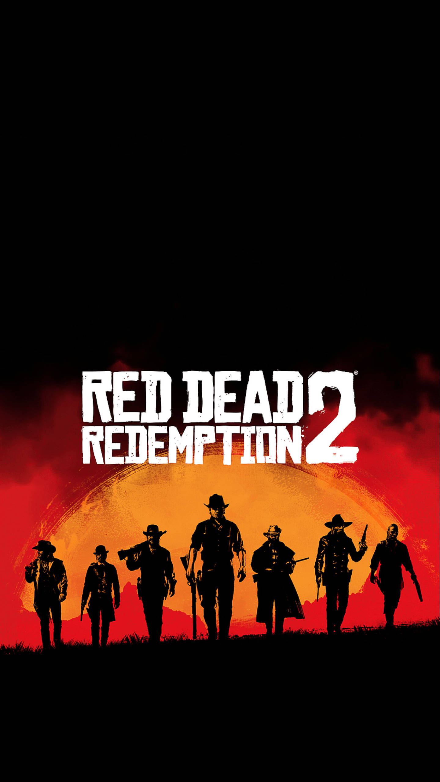 Red Dead iPhone Lineup Wallpaper