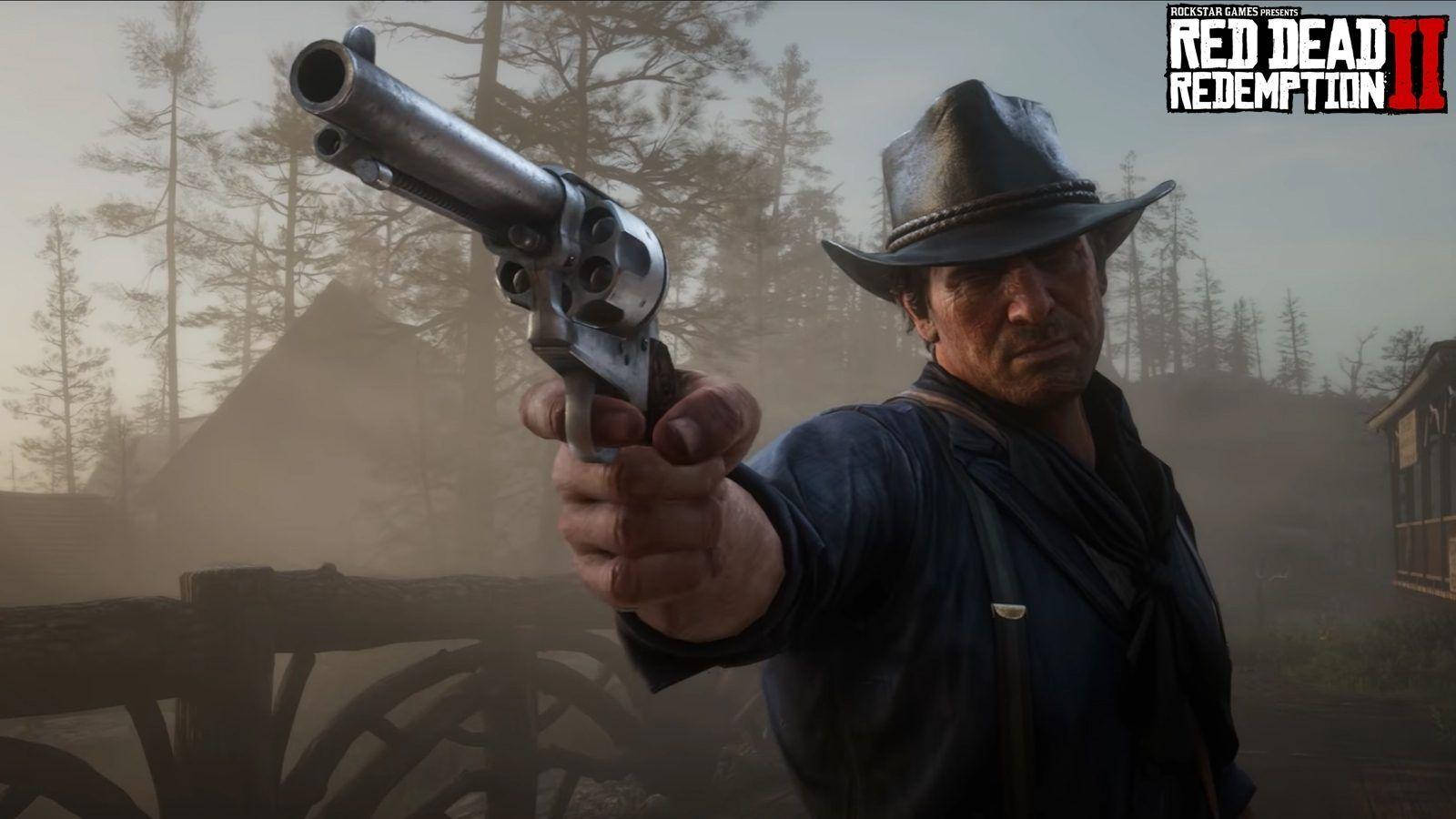 Red Dead Redemption 2 4K Long Gun Wallpaper