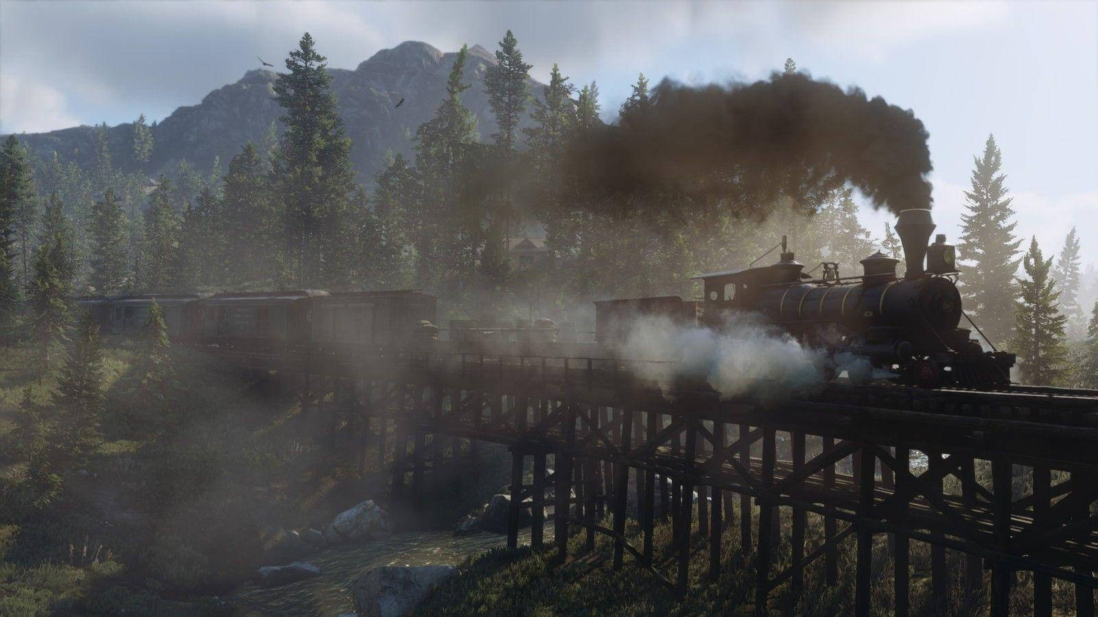 Red Dead Redemption 2 4k Trains Picture