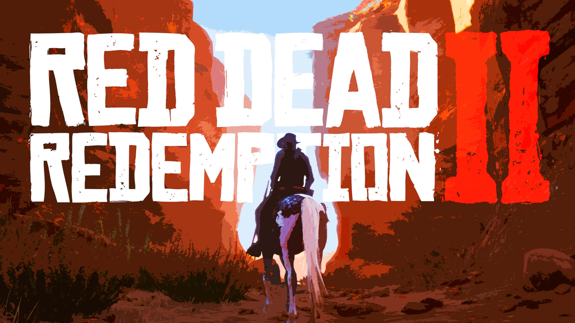 Rød Død Redemption 2 Fuldt grafisk HD Tapet Wallpaper