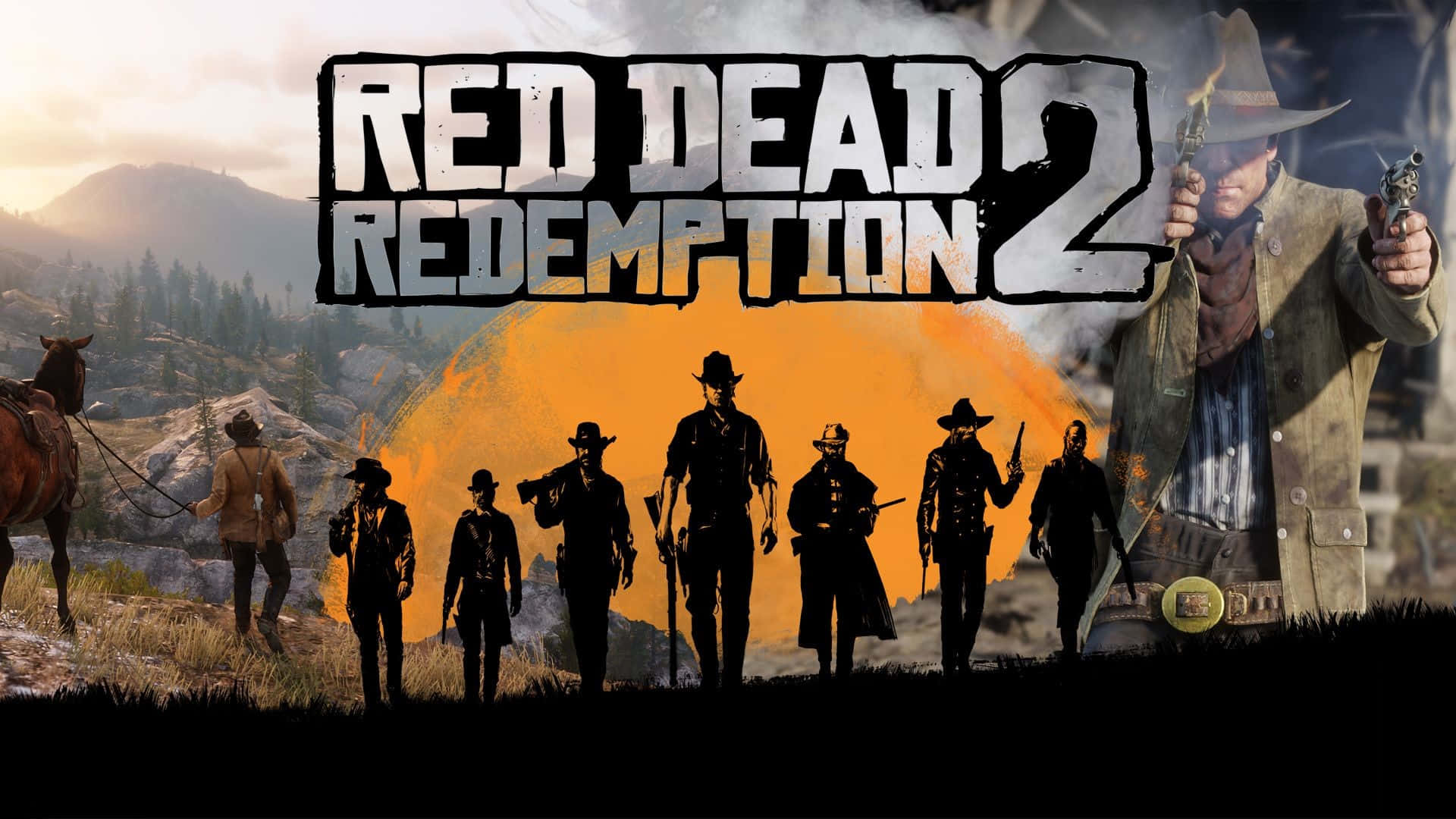 Utforskavilda Västern I Red Dead Redemption 2. Wallpaper