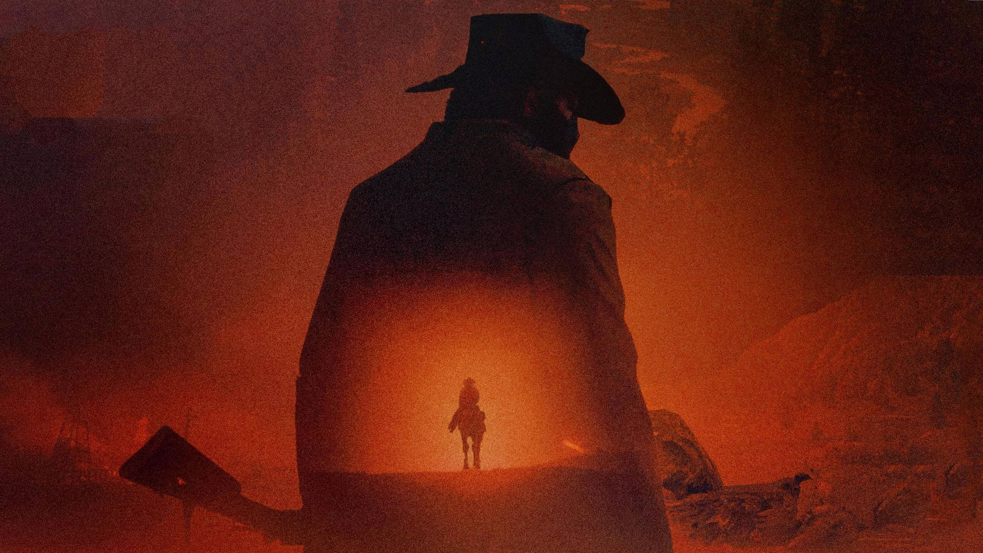 Uncover the mystery of the wild, wild west in Red Dead Redemption 2 Wallpaper