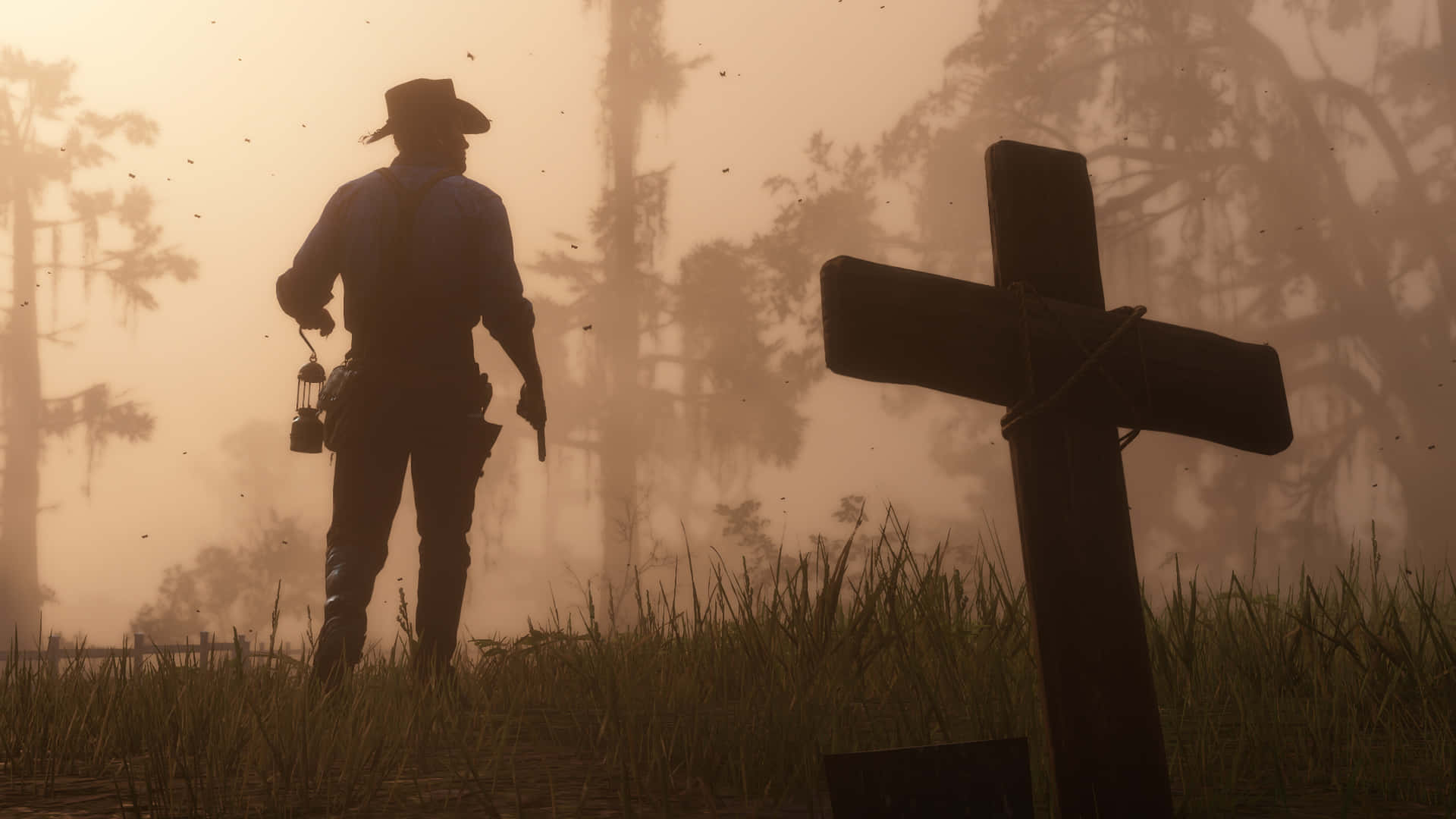 Uncover the Wild West in Red Dead Redemption Wallpaper
