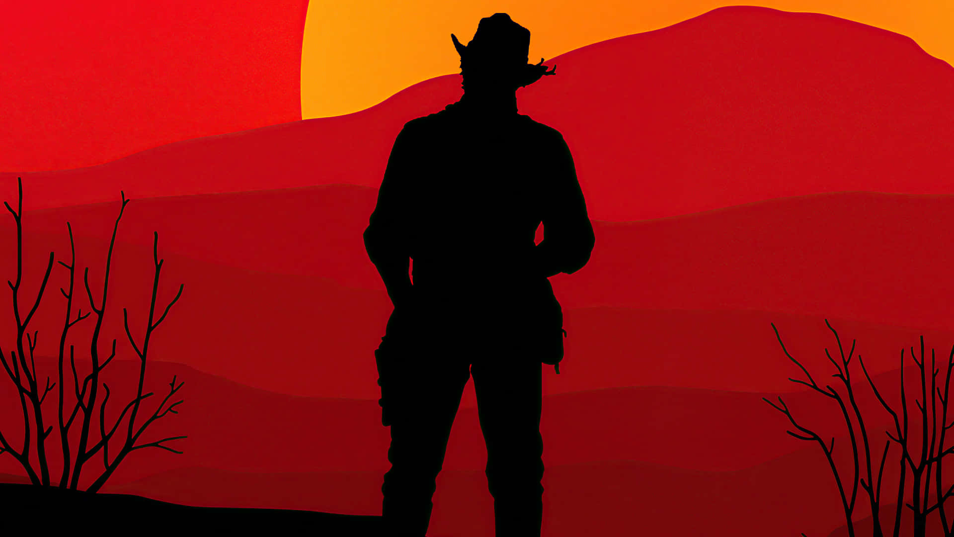 Zurückin Den Wilden Westen Mit Red Dead Redemption Wallpaper