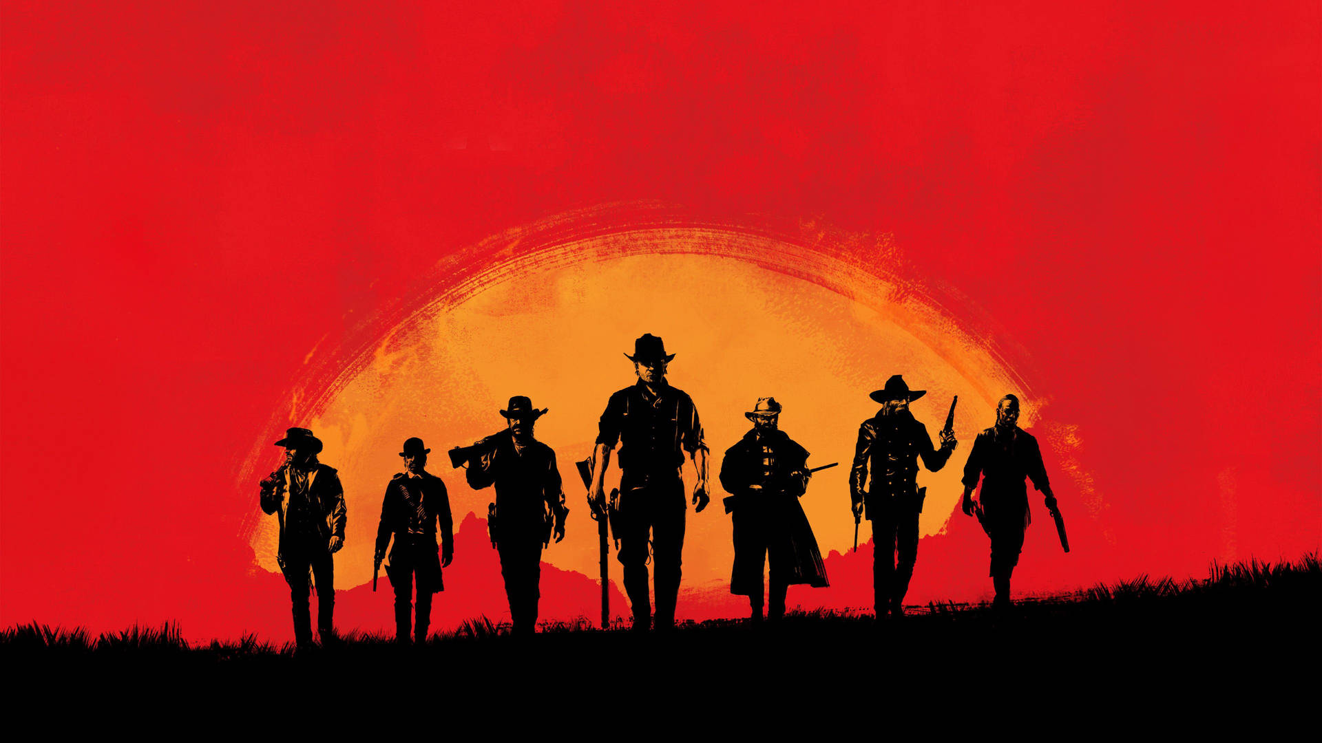 Red Dead Redemption Characters 4k Ps4 Background