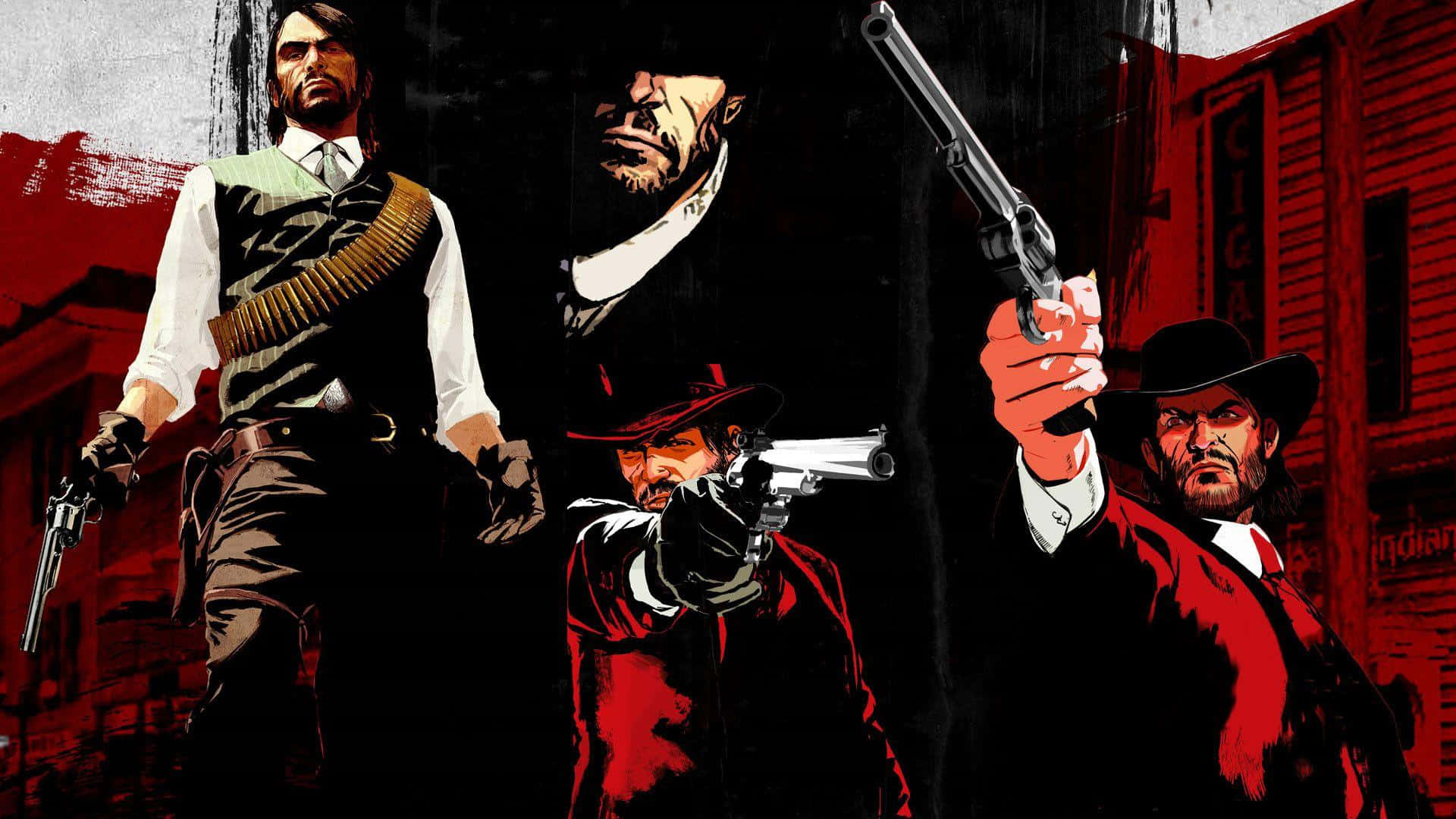 Red Dead Redemption2 Arthur Morganand Gang Wallpaper