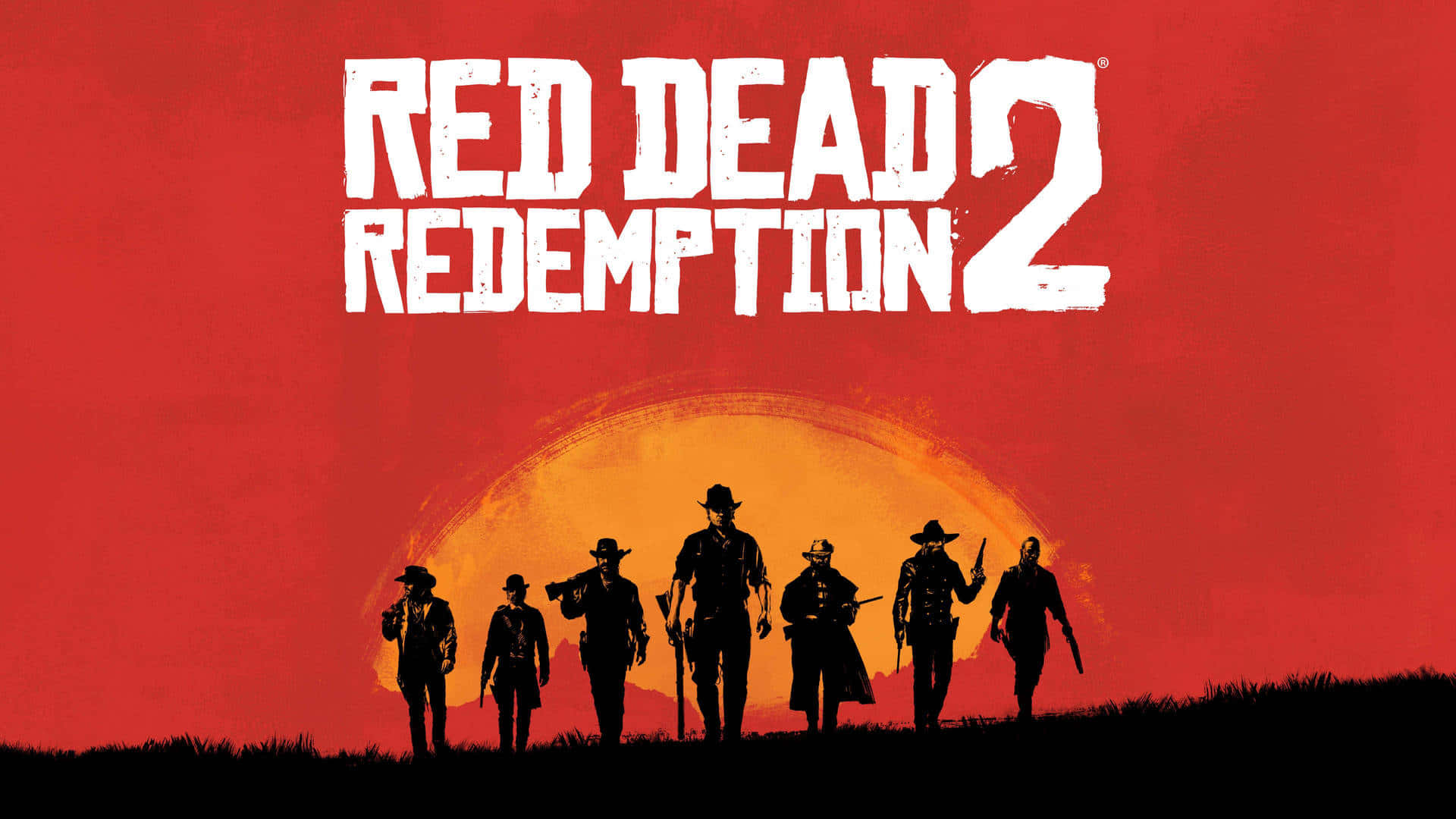 Red Dead Redemption2 Game Cover Art Wallpaper