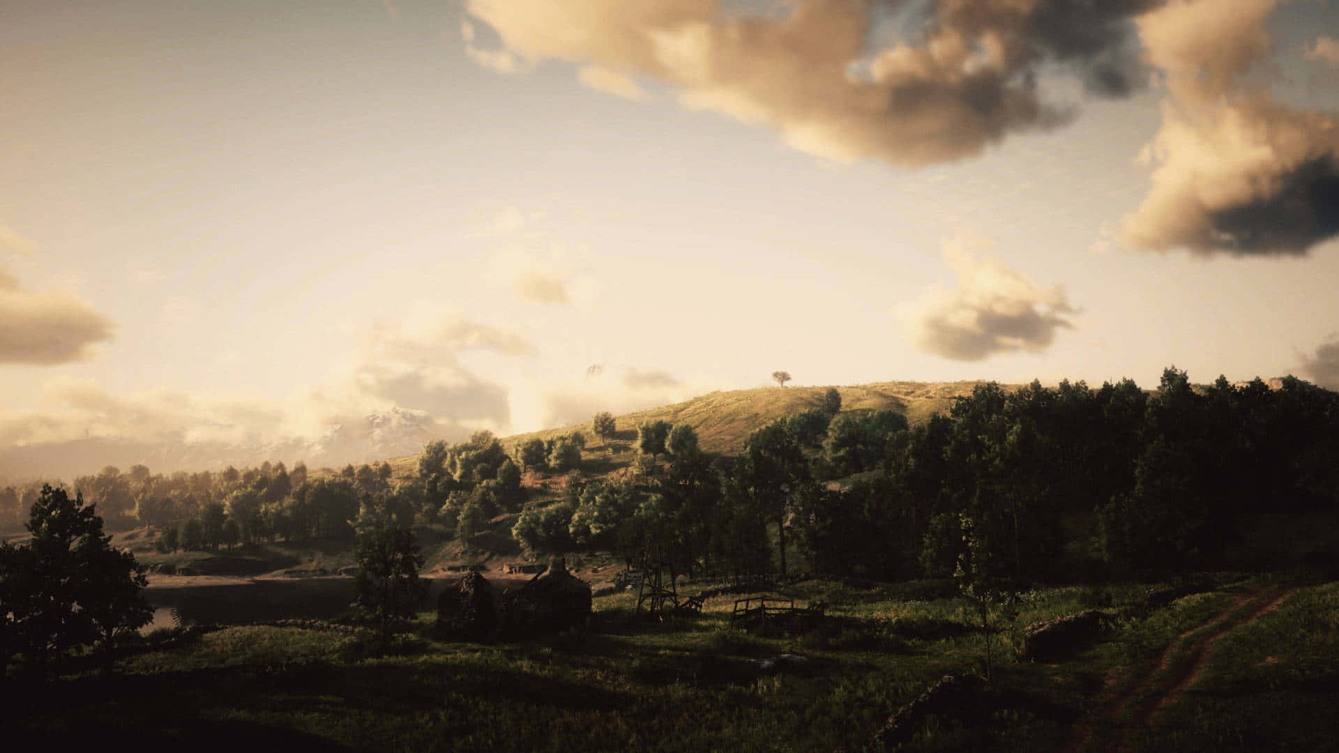 Red Dead Redemption2 Scenic Landscape Wallpaper