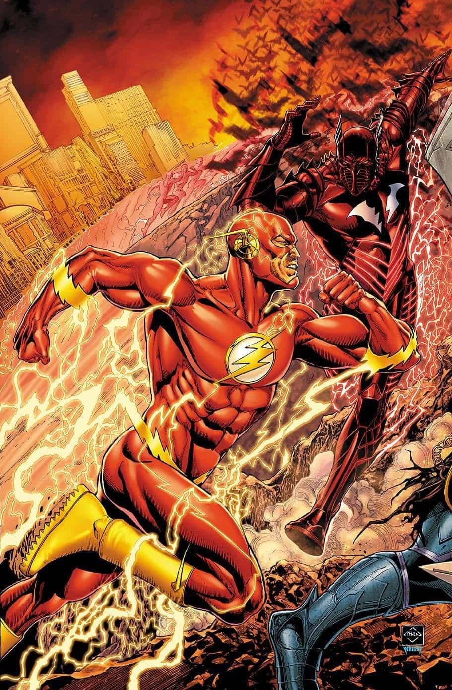 Red Death And The Flash Running