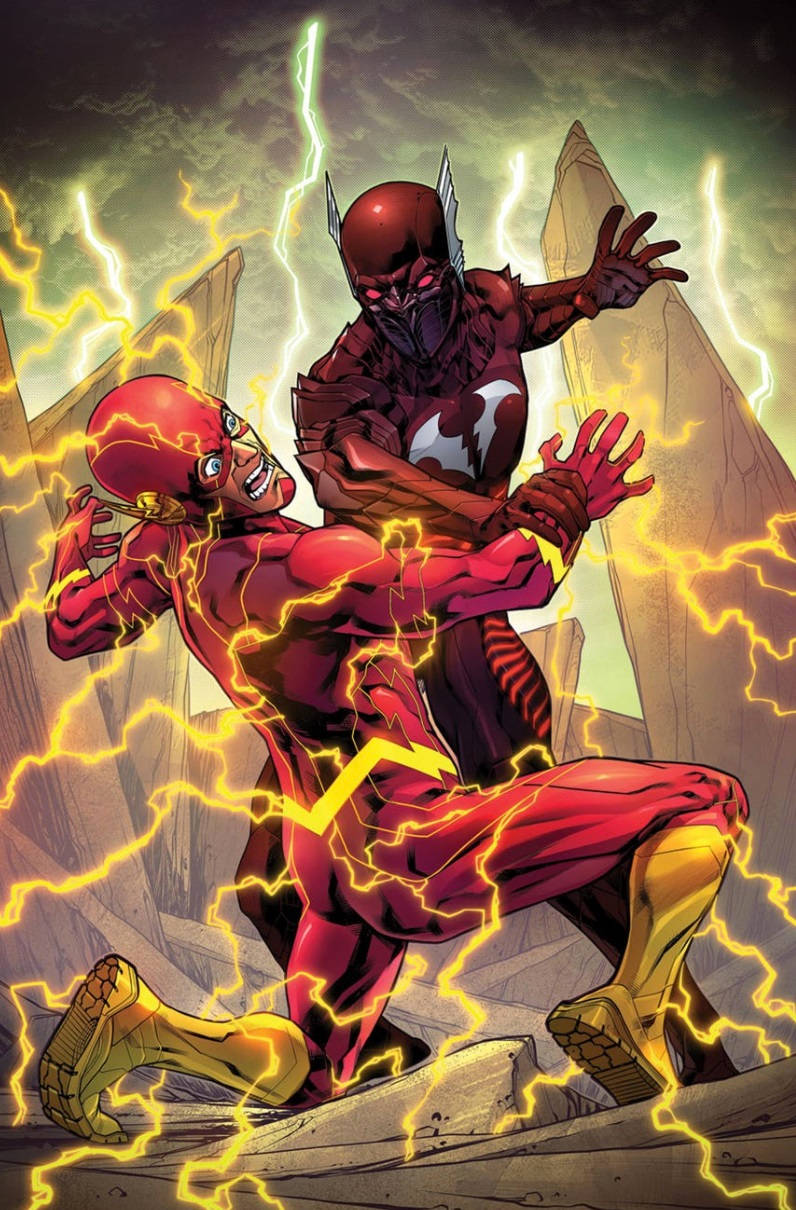 Red Death Fighting The Flash