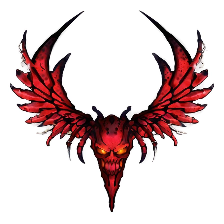 Red Demon Wings Png Wld4 PNG