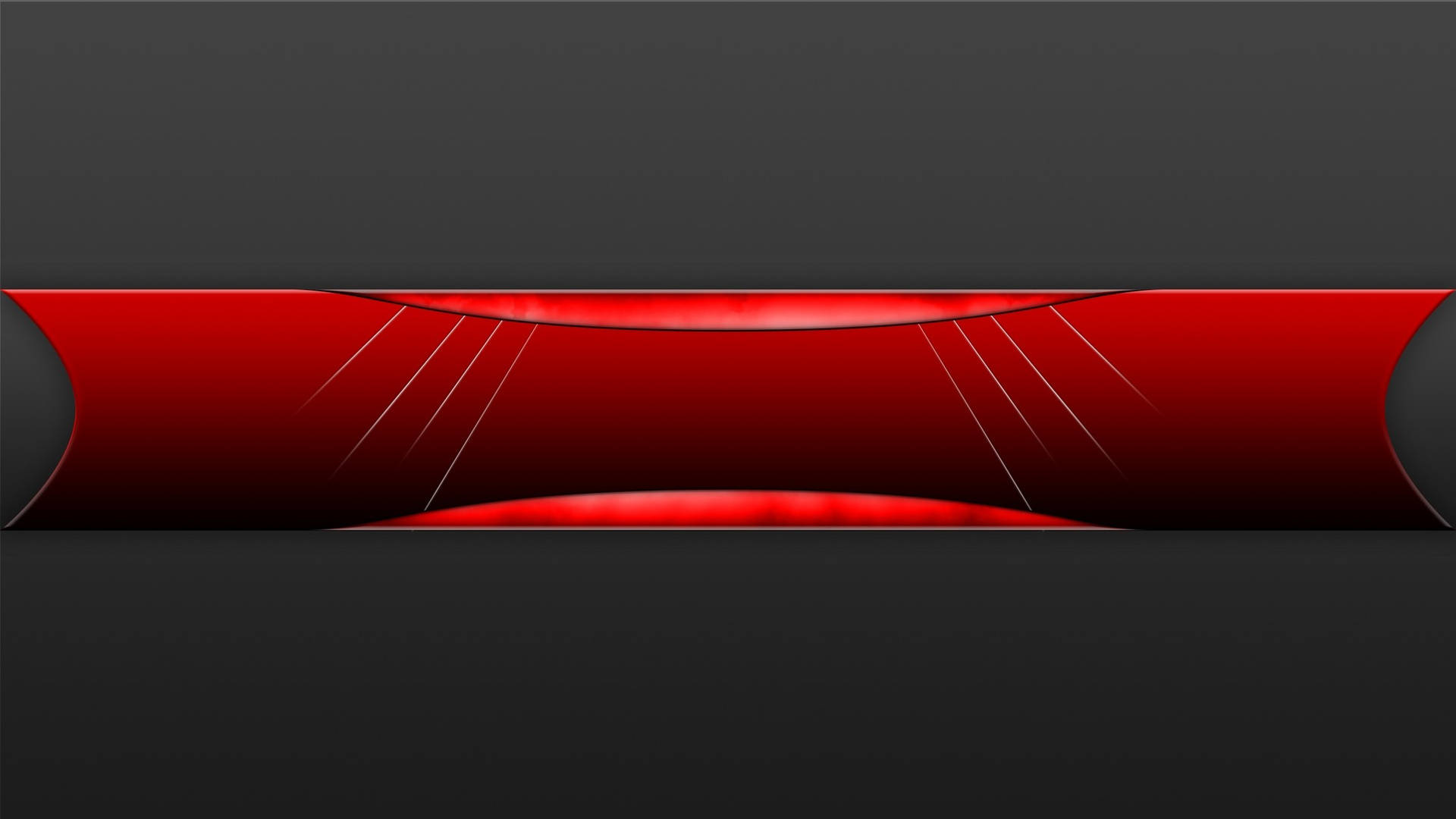 Bannerdo Youtube Em Vermelho E Design. Papel de Parede
