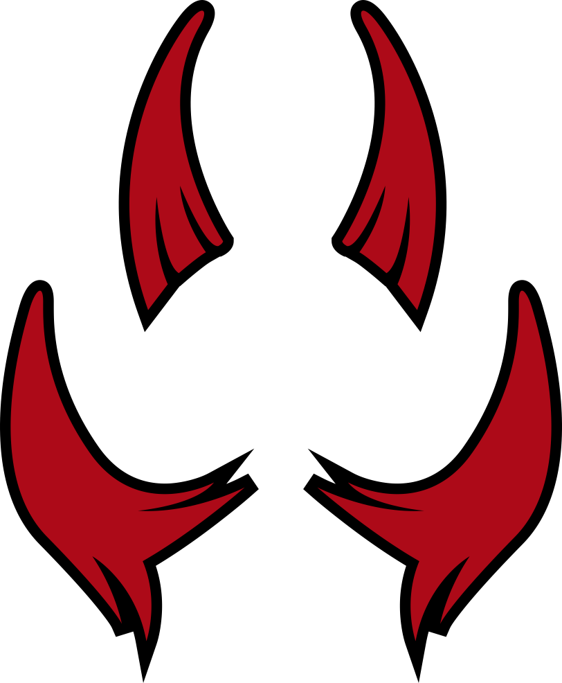 Red Devil Horns Graphic