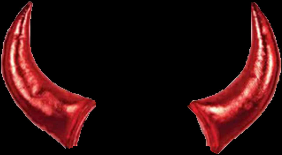 Red Devil Horns Transparent Background PNG