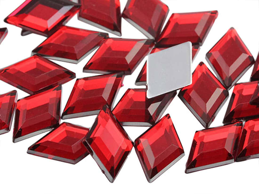Stunning Red Diamond Shimmer Wallpaper