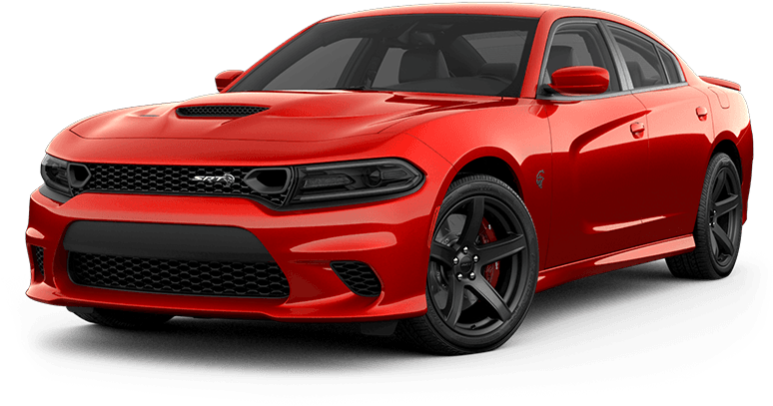 Red Dodge Charger S R T PNG