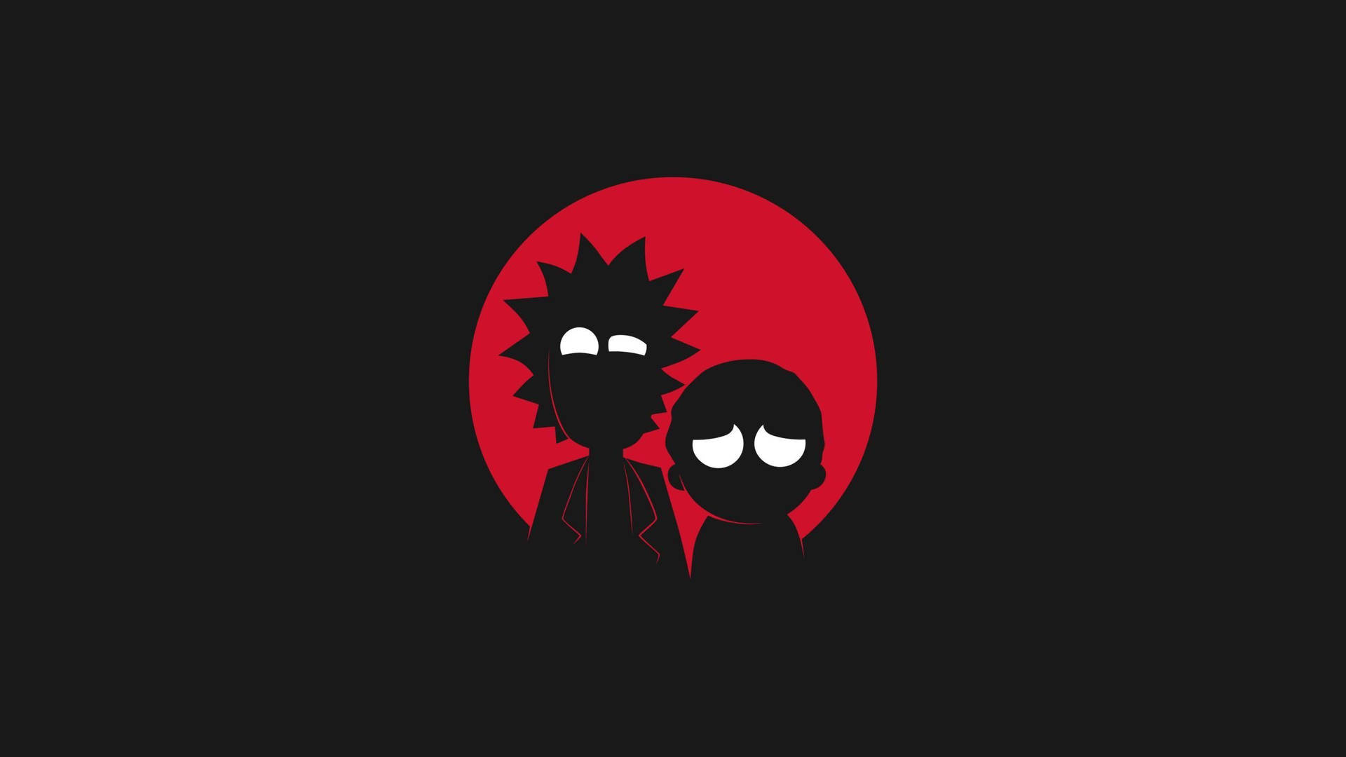 Red Dope Rick And Morty Background