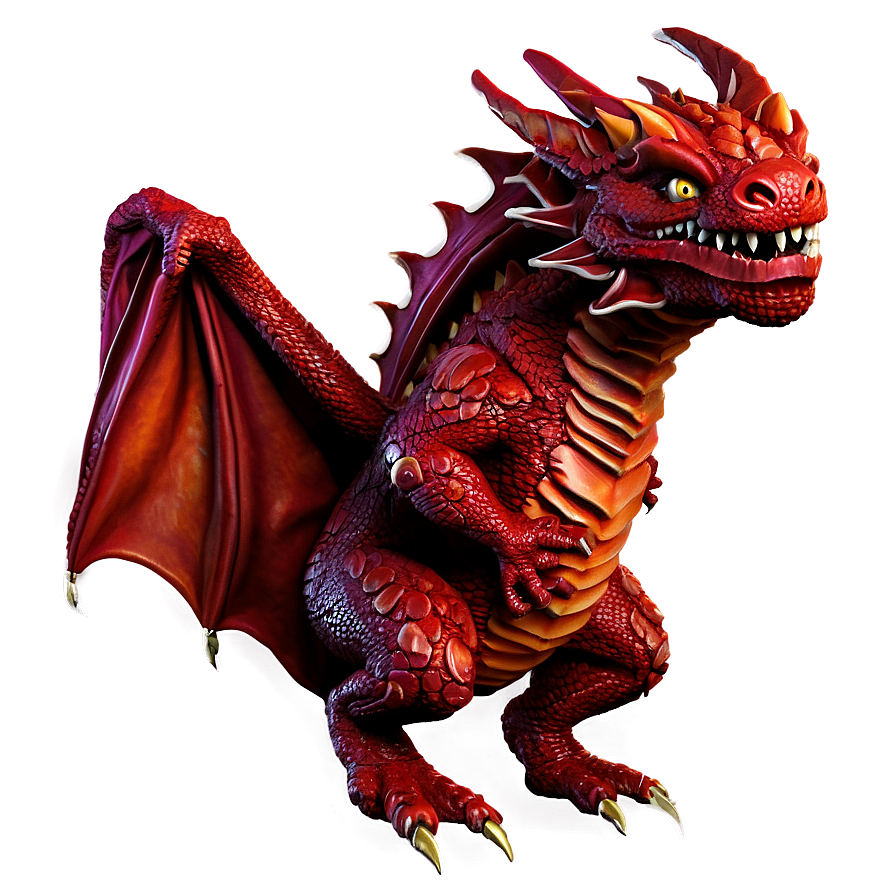 Download Red Dragon Graphic Png Iss | Wallpapers.com