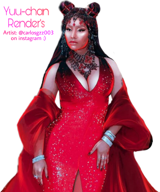 Red Dress Fantasy Artwork PNG