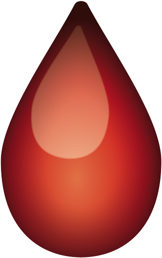 Red Drop Gradient Background PNG