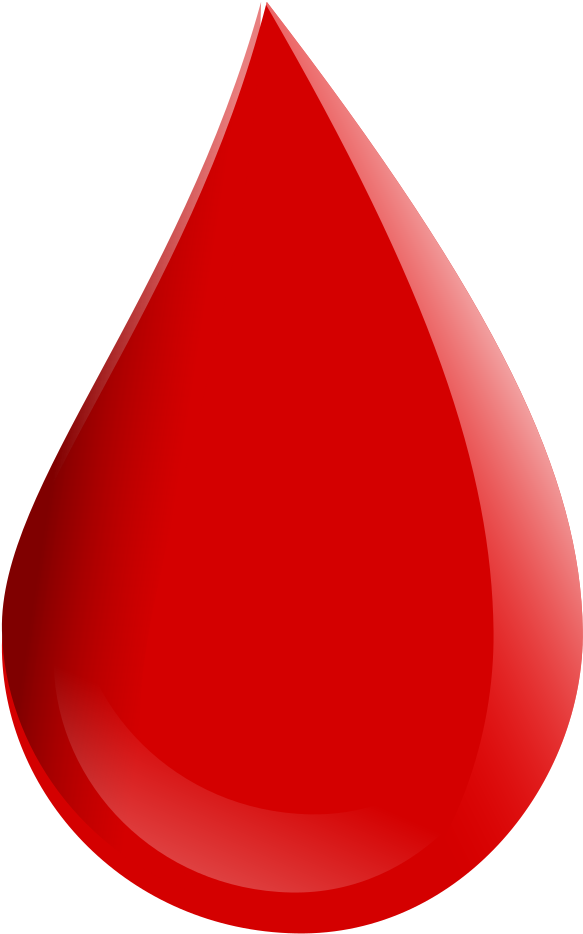 Red Drop Graphic PNG