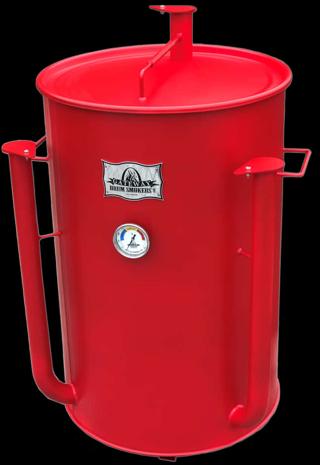 Red Drum Smoker Isolated PNG