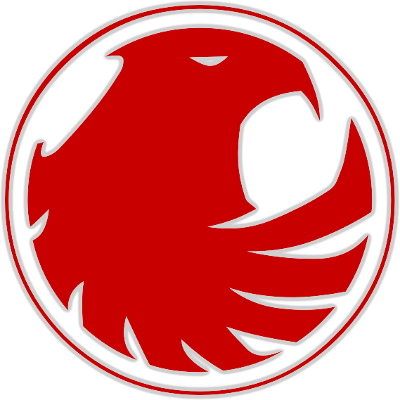 Red Eagle Football Logo PNG