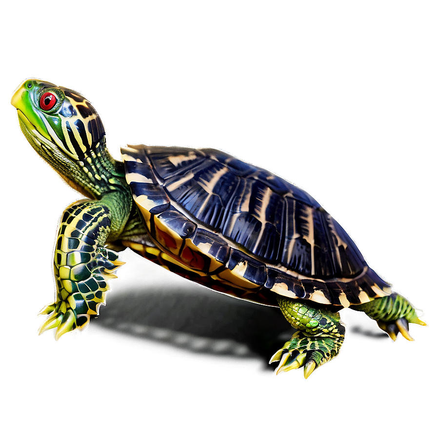 Red-eared Slider Turtle Png Lca67 PNG