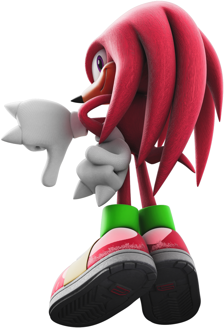 Download Red Echidna Adventure Pose | Wallpapers.com