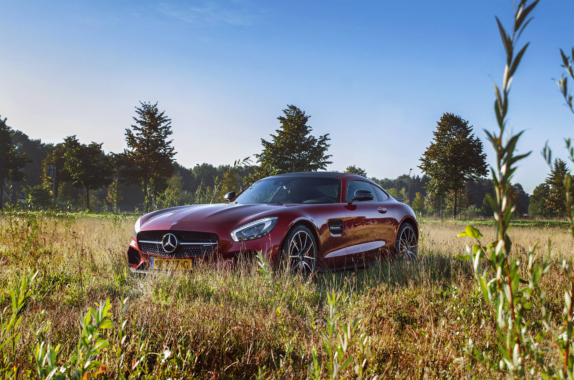Red Edition Mercedes Benz Amg Wallpaper