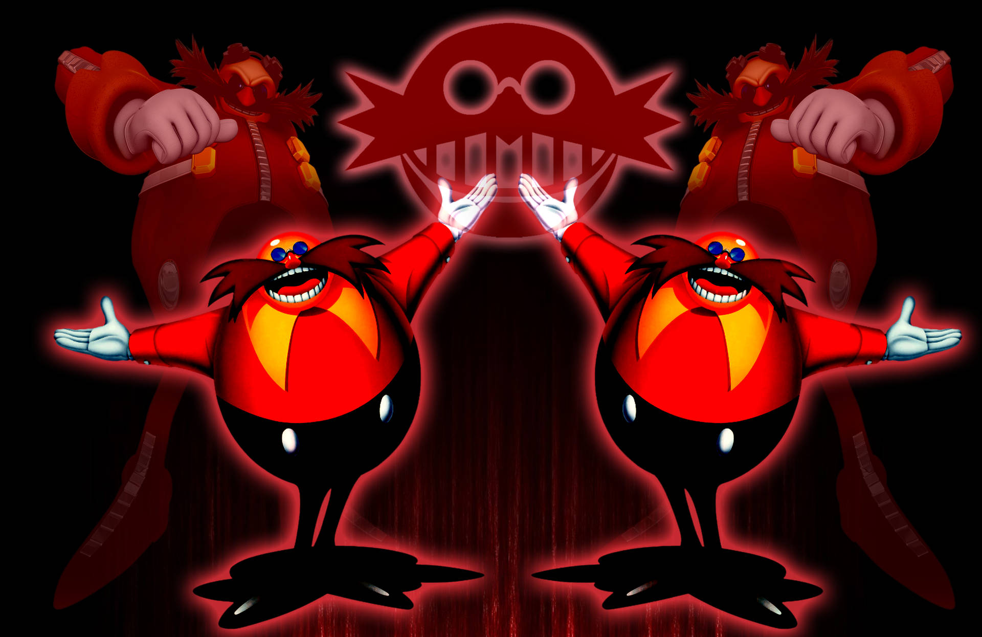 Red Eggman And Ghost