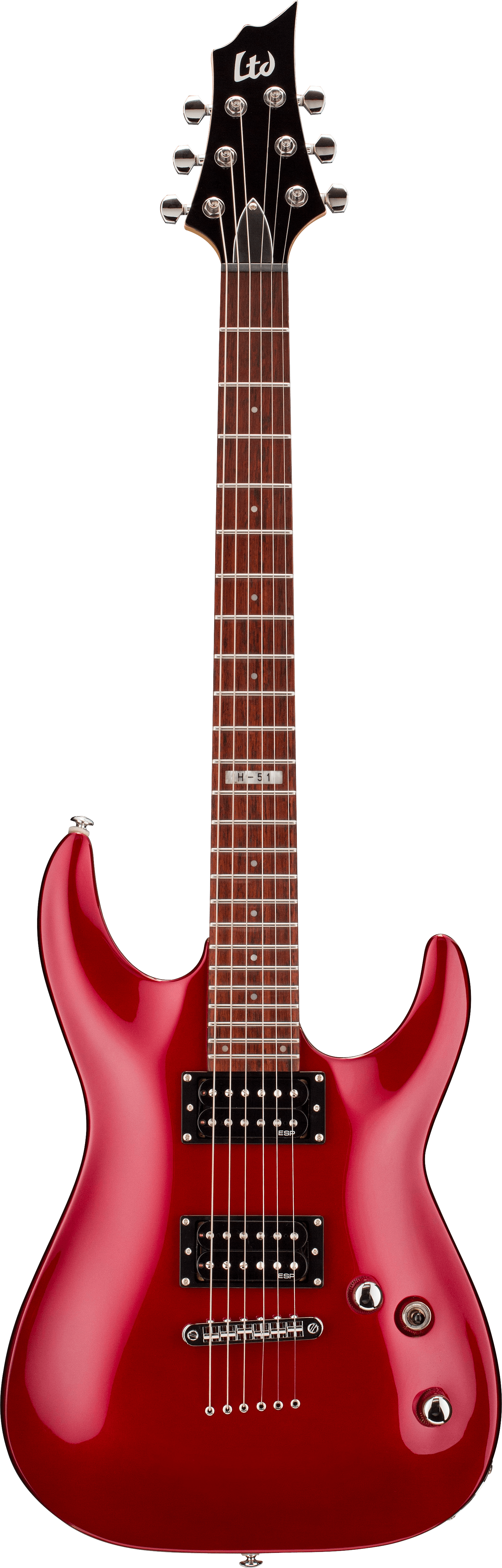 Red Electric Guitar Isolated PNG