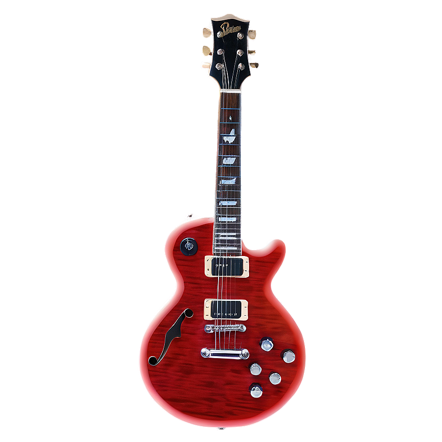 Red Electric Guitar Png 87 PNG