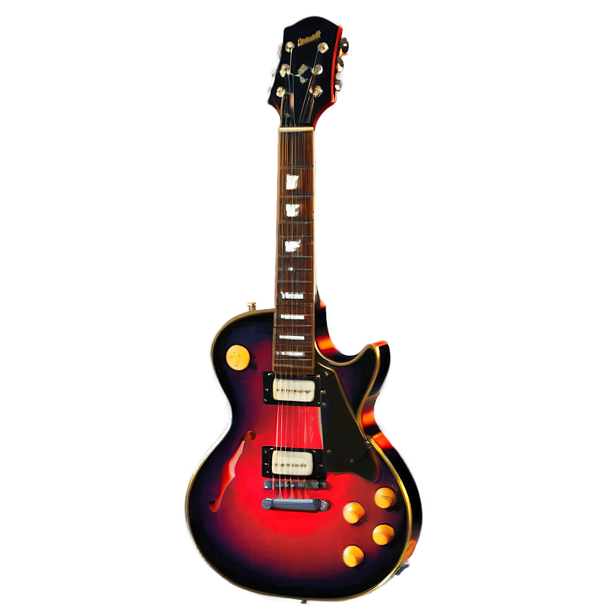 Red Electric Guitar Png Hxw PNG