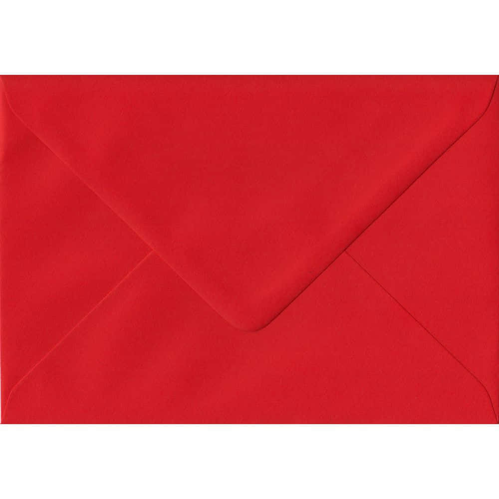 Festive Red Envelope on a Sparkling Background Wallpaper