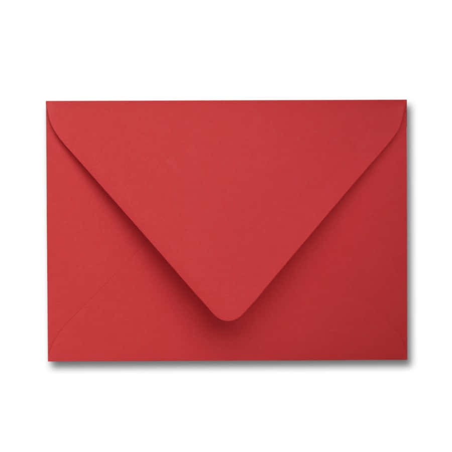 Caption: Festive Red Envelope on a Table Wallpaper