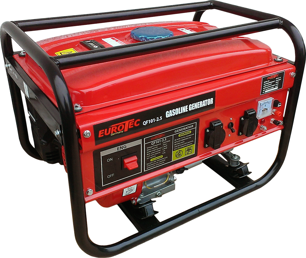 Download Red Eurotec Gasoline Generator | Wallpapers.com