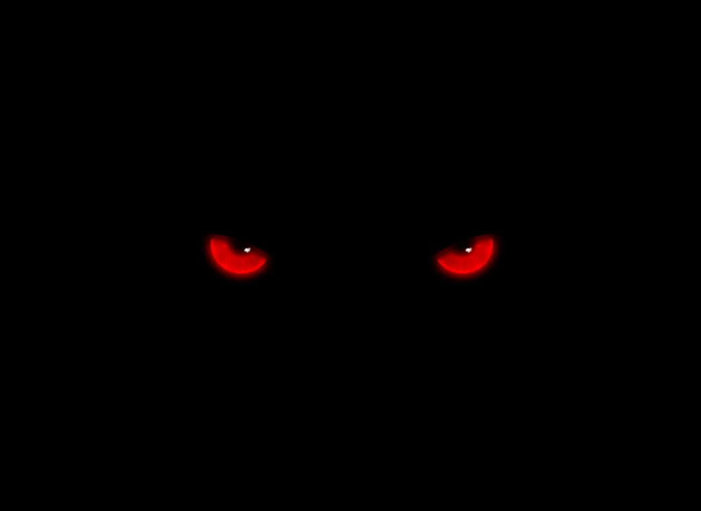 Red Evil Looking Eyes Wallpaper