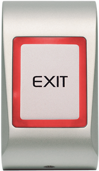 Red Exit Button PNG