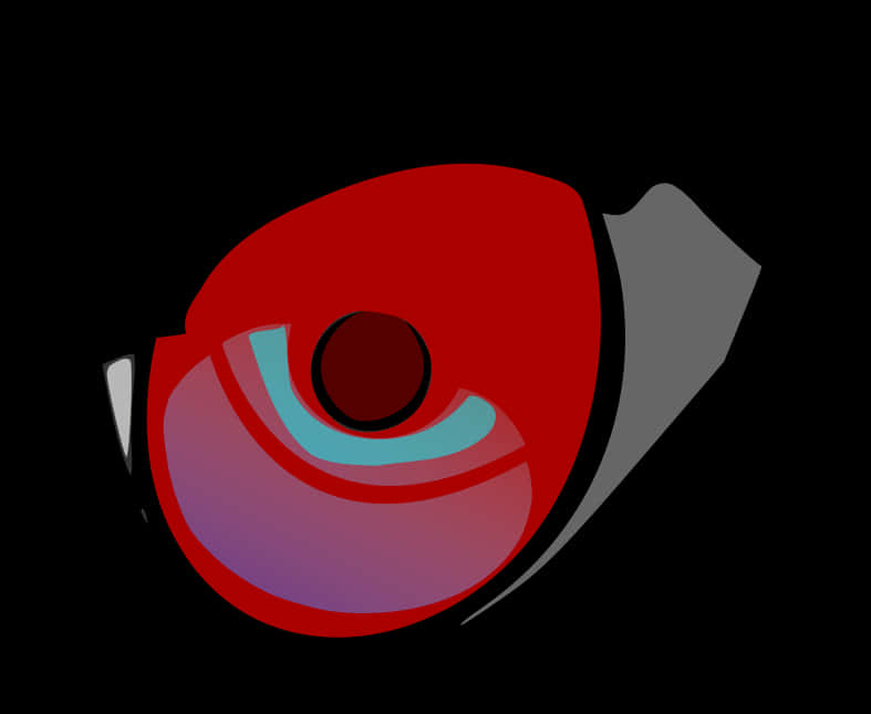 Red Eye Graphic Design PNG