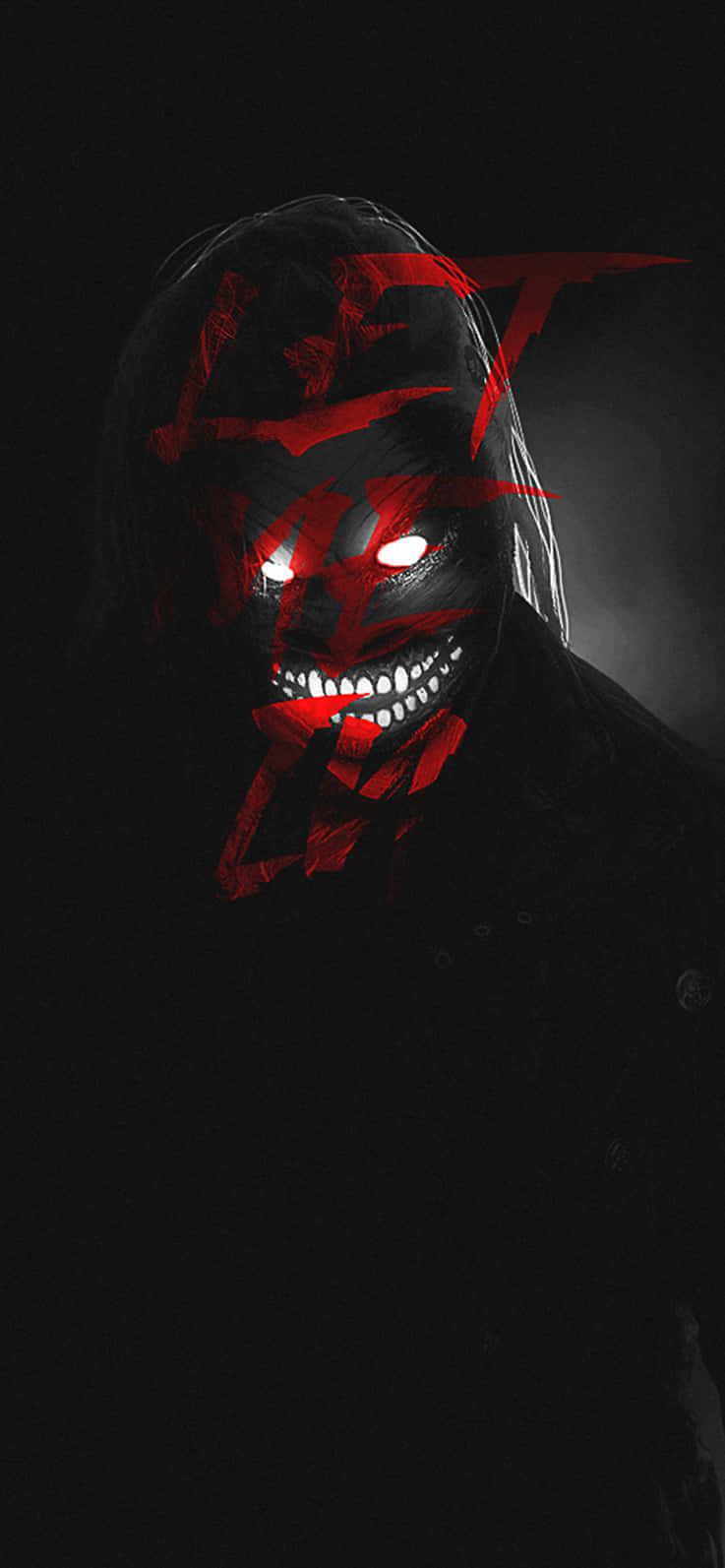 Red Eyed Demon Aesthetic Wallpaper